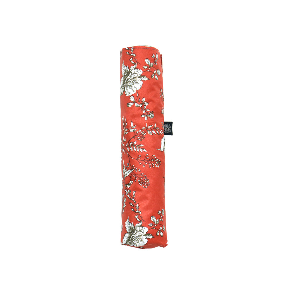 日傘 コーラル 50cm 1AQ27177-77-64 / 手開き式 折りたたみ傘 晴雨兼用 ボタニカル