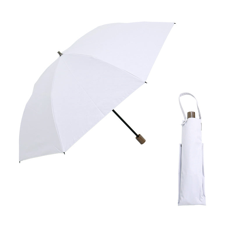 日傘 シルバーグレー 55cm 1BH22028-28-92 / 東レ サマーシールド 手開き式 折りたたみ傘 晴雨兼用 スマート2Way