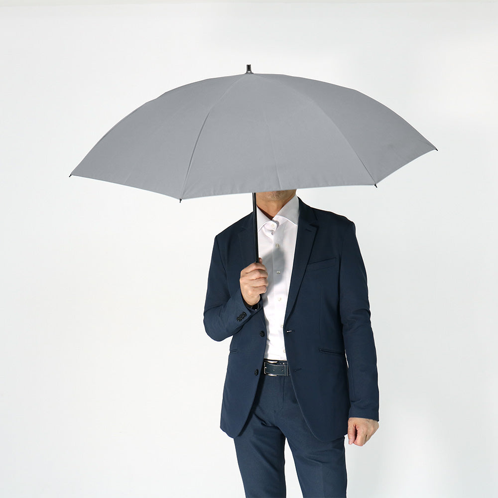日傘 ミディアムグレー 55cm 1BH22028-28-95 / 東レ サマーシールド 手開き式 折りたたみ傘 晴雨兼用 スマート2Way