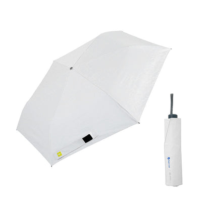 日傘 ホワイト 58cm / Radi-Cool 手開き式 折りたたみ傘 晴雨兼用