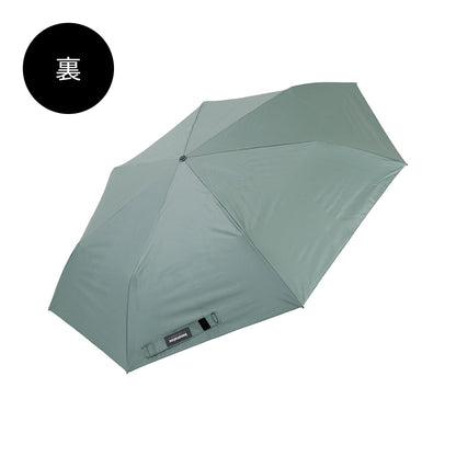日傘 ペールグリーン 60cm / 手開き式 折りたたみ傘 晴雨兼用