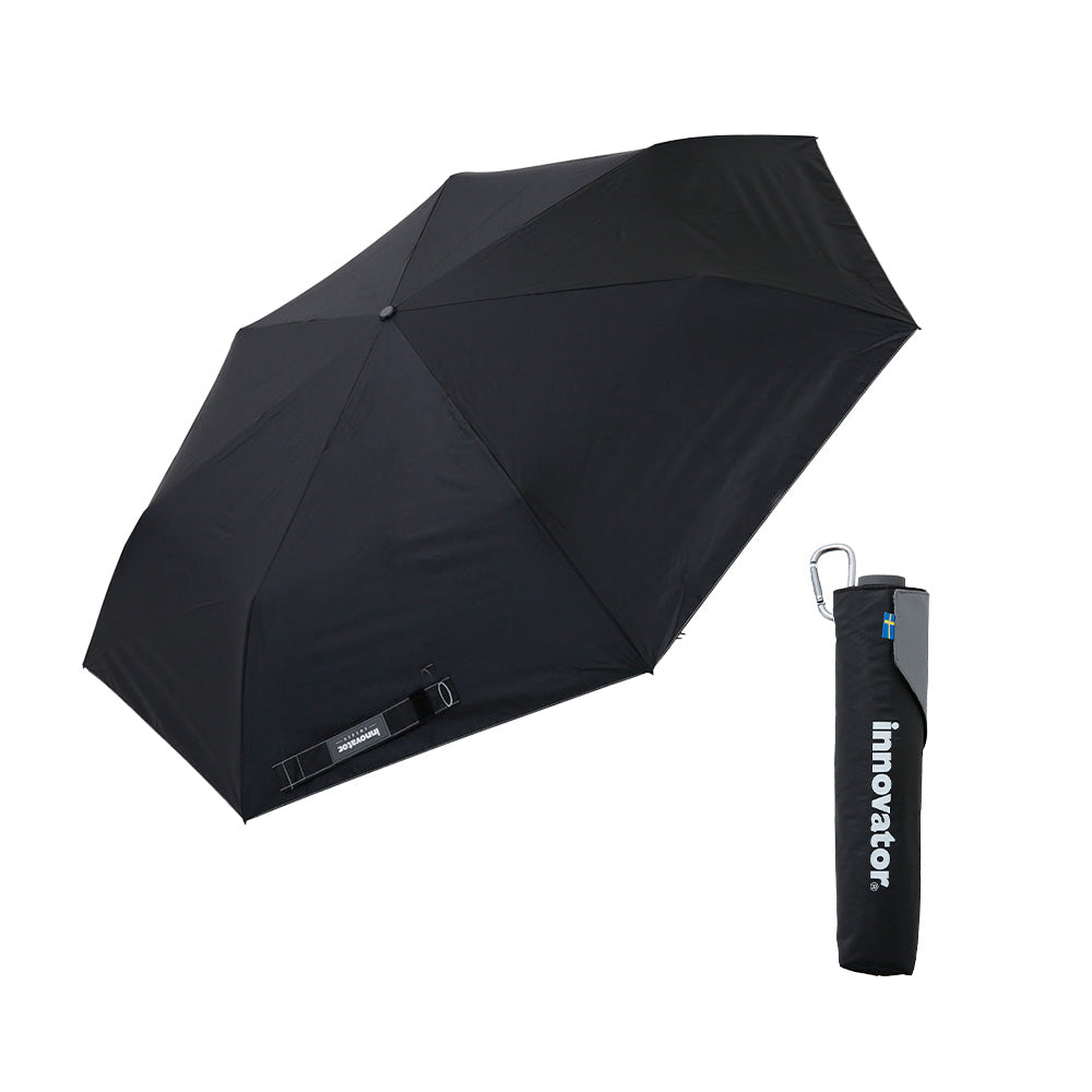 日傘 ブラック	60cm / 手開き式 折りたたみ傘 晴雨兼用