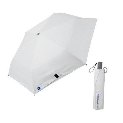 日傘 ホワイト 55cm / Radi-Cool 自動開閉式 折りたたみ傘 晴雨兼用
