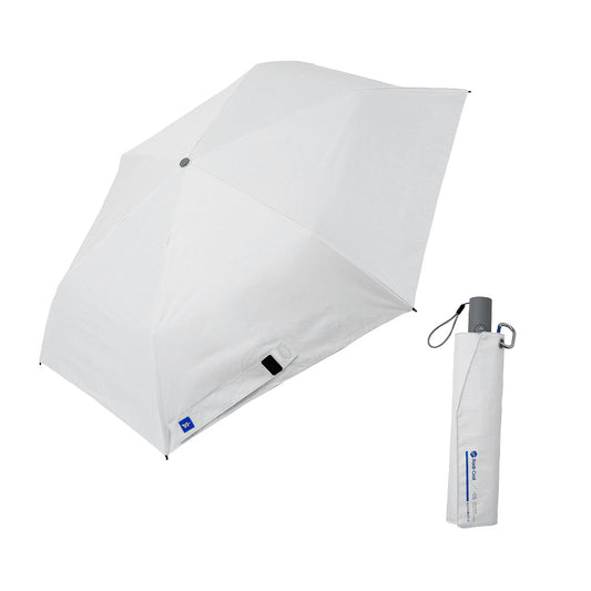 日傘 ホワイト 55cm / Radi-Cool 自動開閉式 折りたたみ傘 晴雨兼用