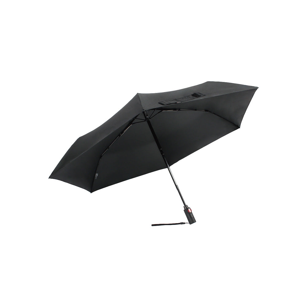 雨傘 ブラック 53cm KNU220-1001 / 自動開閉式 折りたたみ傘 晴雨兼用 U.220