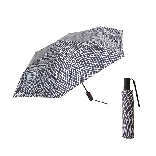 日傘 燦々 53cm KNUL220-8533 / 自動開閉式 折りたたみ傘 晴雨兼用 U.220