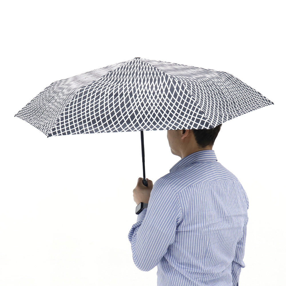 雨傘 燦々 53cm KNUL220-8533 / 自動開閉式 折りたたみ傘 晴雨兼用 U.220