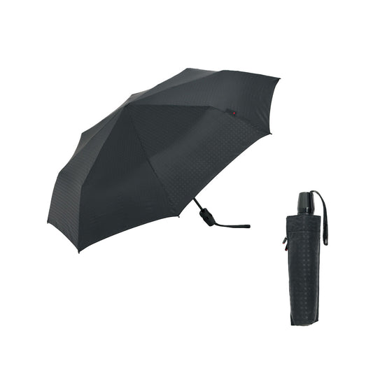 雨傘 マットクロス 53cm KNT220-1100 / 自動開閉式 折りたたみ傘 T.220