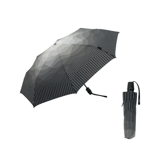 雨傘 濃霧 53cm KNTL220-8233 / 自動開閉式 折りたたみ傘 T.220