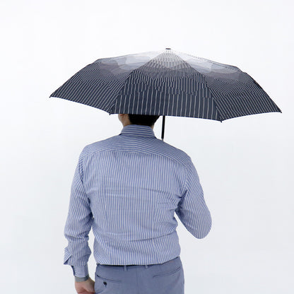 雨傘 濃霧 53cm KNTL220-8233 / 自動開閉式 折りたたみ傘 T.220