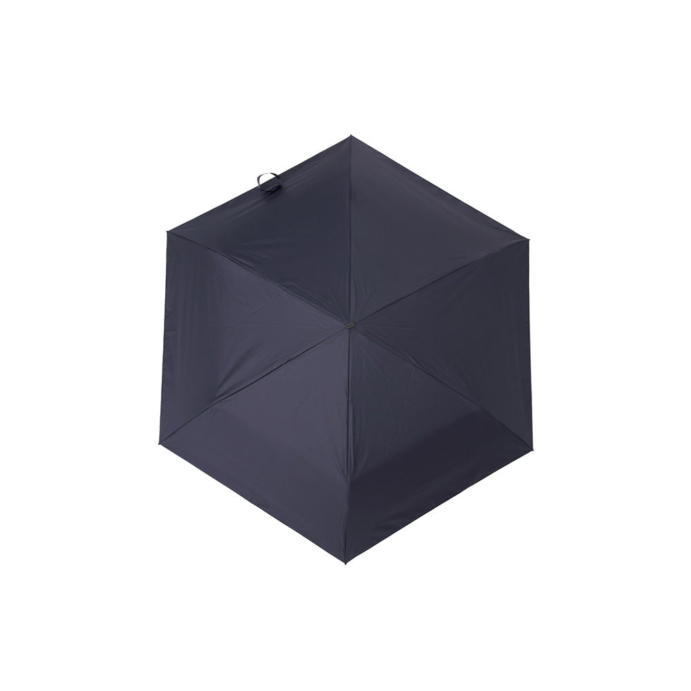 雨傘 ネイビー 50cm KNU050-1201 / 手開き式 折りたたみ傘 晴雨兼用 US.050