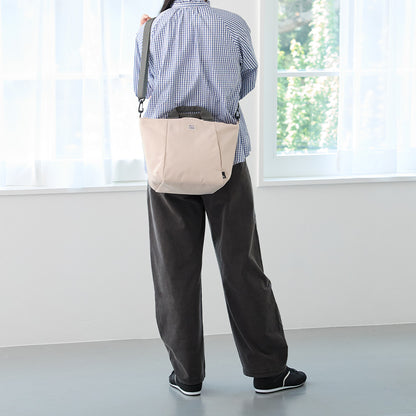 2WAY ショルダー トートバッグ アイボリー  / デリ.ライトウォーターリペレント-H