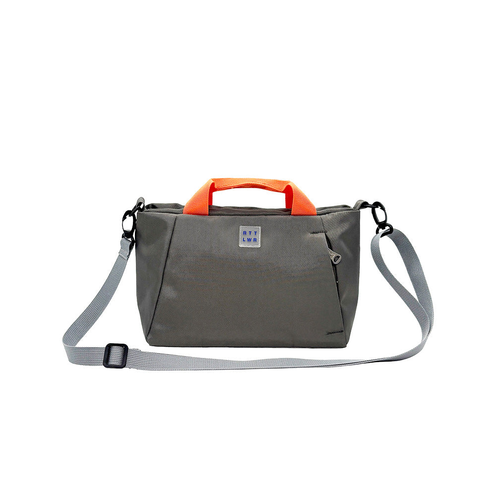 2WAY ショルダー トートバッグ グレー  / ベビールー.ライトウォーターリペレント-H