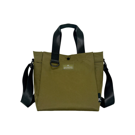 2WAY ショルダー トートバッグ ブラウン / SC.デリ2way.リップストップ-A