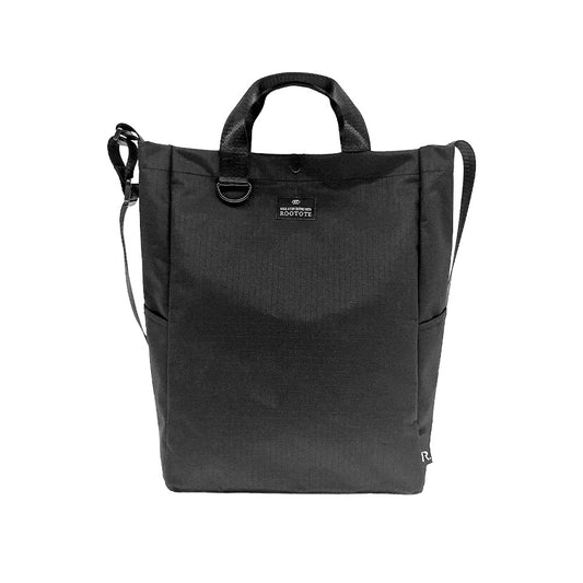 2WAY ショルダー トートバッグ ブラック / SC.トール2WAY.リップストップ-A