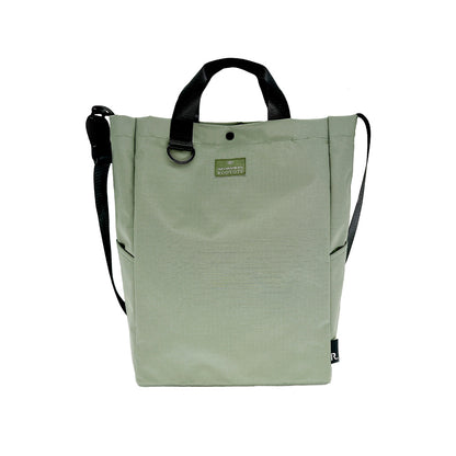 2WAY ショルダー トートバッグ カーキ / SC.トール2WAY.リップストップ-A