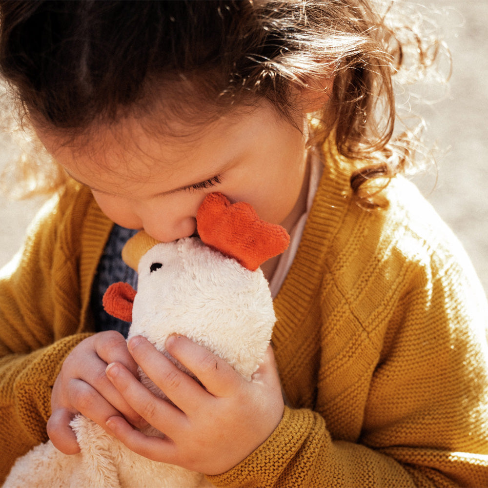 能美クドリャフカ ハンドパペット ハンドパペット Chicken ( にわとり ) ホワイト / Hand puppet