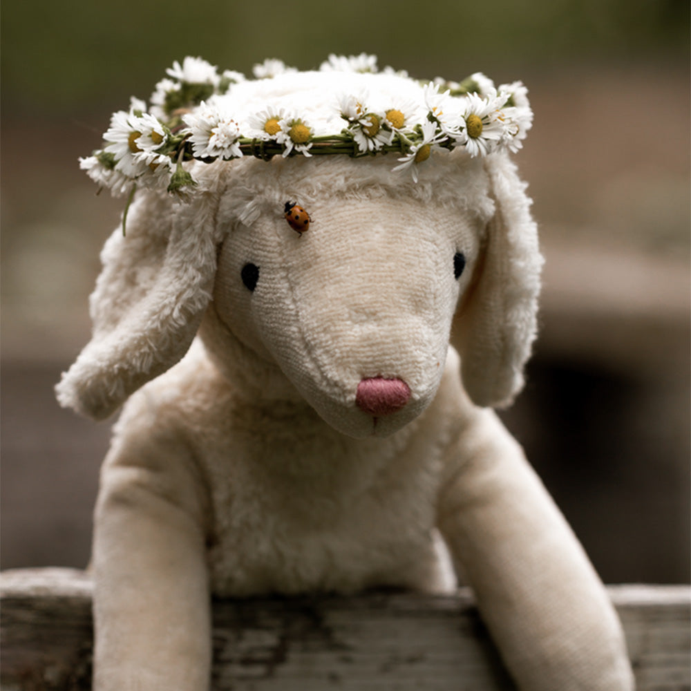 ぬいぐるみ Sheep ( ひつじ ) ホワイト small / Floppy Animal