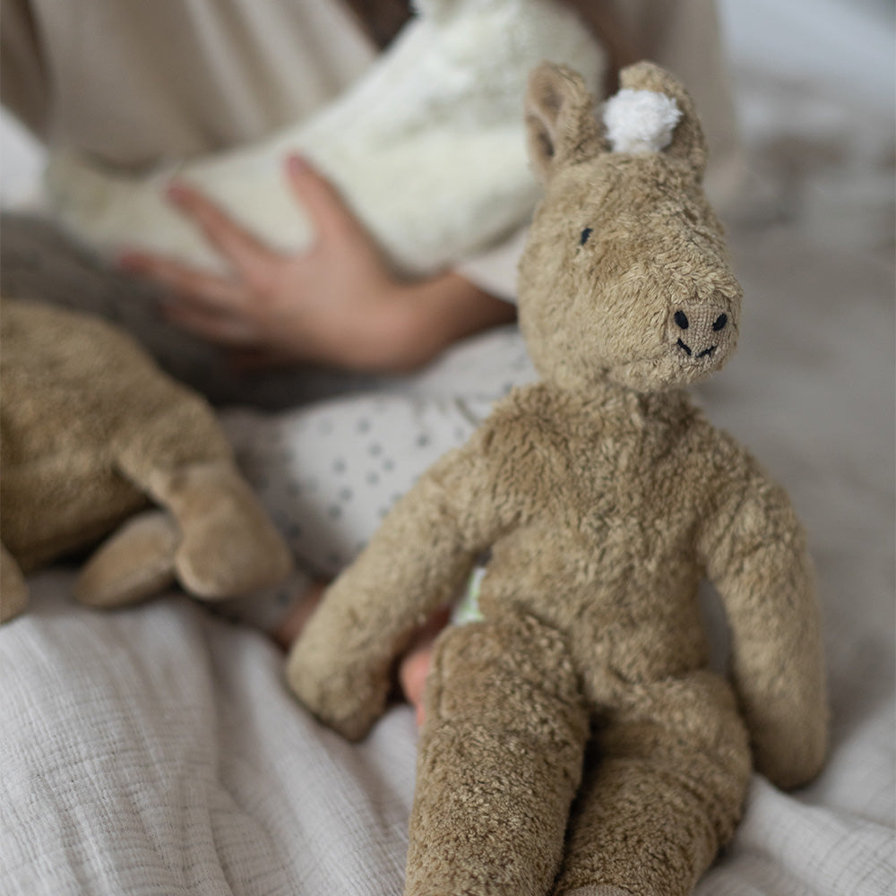 ぬいぐるみ Horse ( うま ) ベージュ small / Floppy Animal