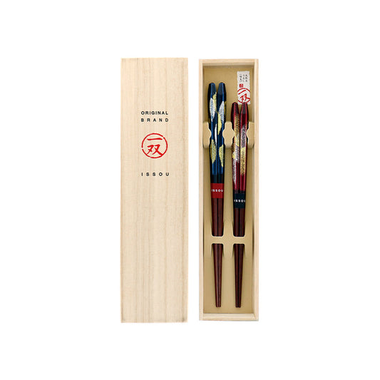 箸 二膳 大花火 39342 / 桐箱