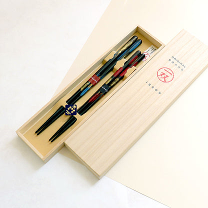 箸 二膳 あけぼの 39343 / 桐箱