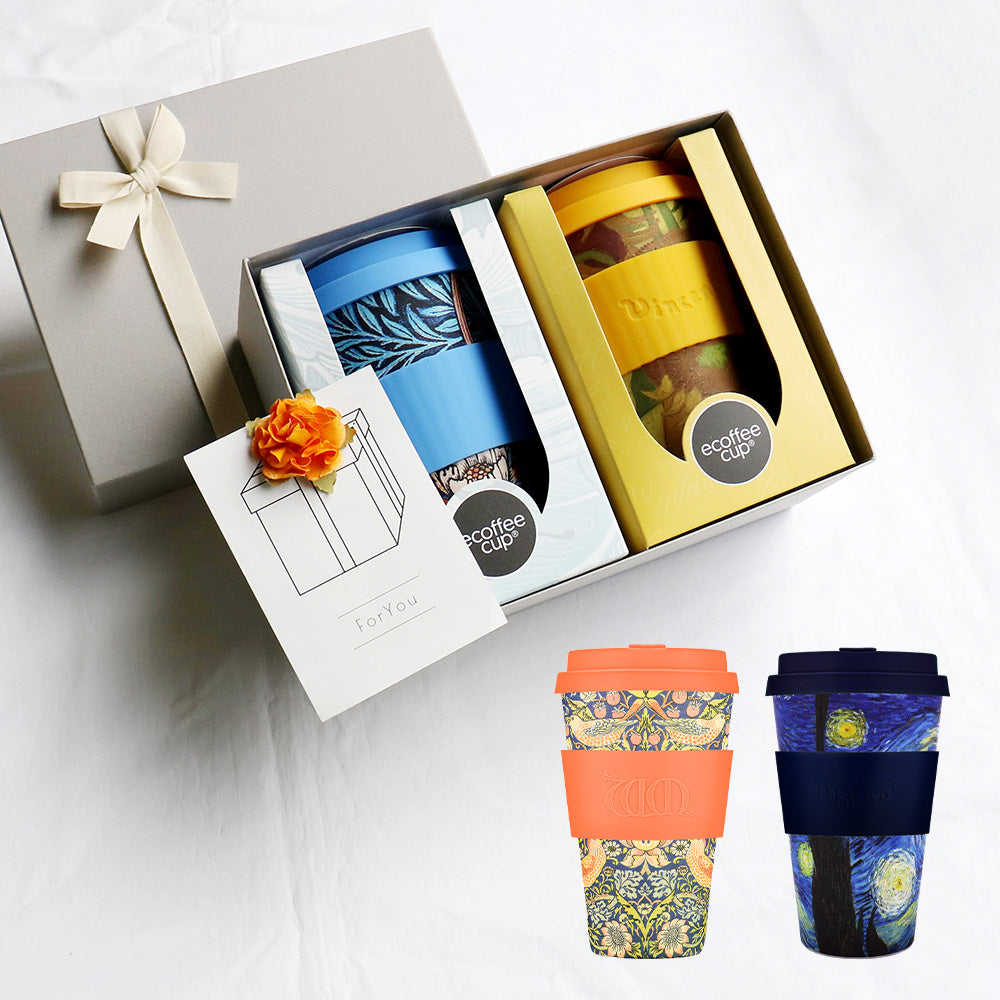 ペアタンブラー 組み合わせ自由 Van Gogh William Morris 400ml / Premium Gift Set