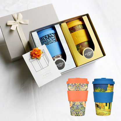 ペアタンブラー 組み合わせ自由 Van Gogh William Morris 400ml / Premium Gift Set