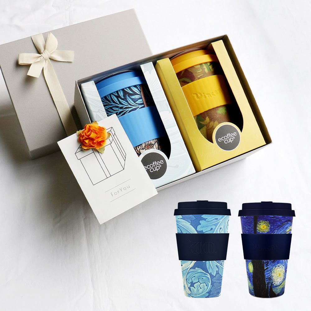 ペアタンブラー 組み合わせ自由 Van Gogh William Morris 400ml / Premium Gift Set