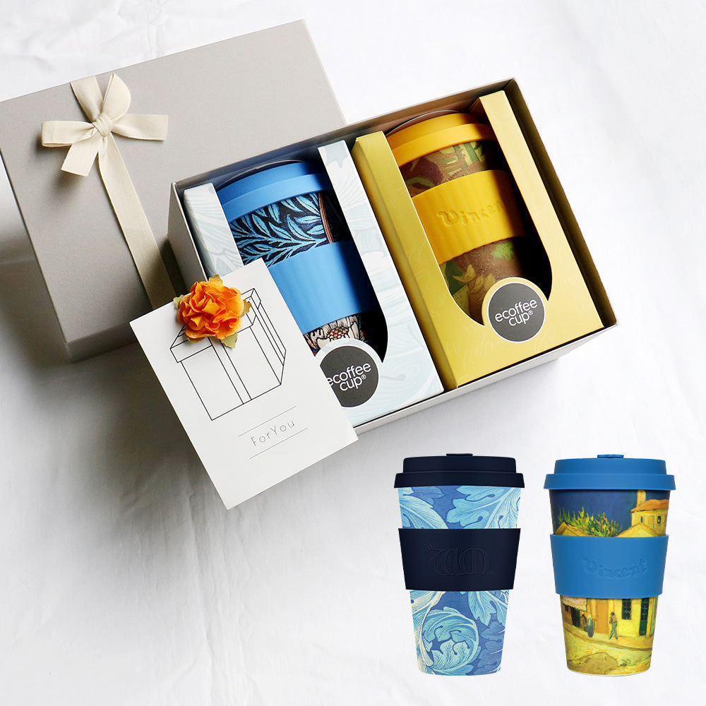 ペアタンブラー 組み合わせ自由 Van Gogh William Morris 400ml / Premium Gift Set