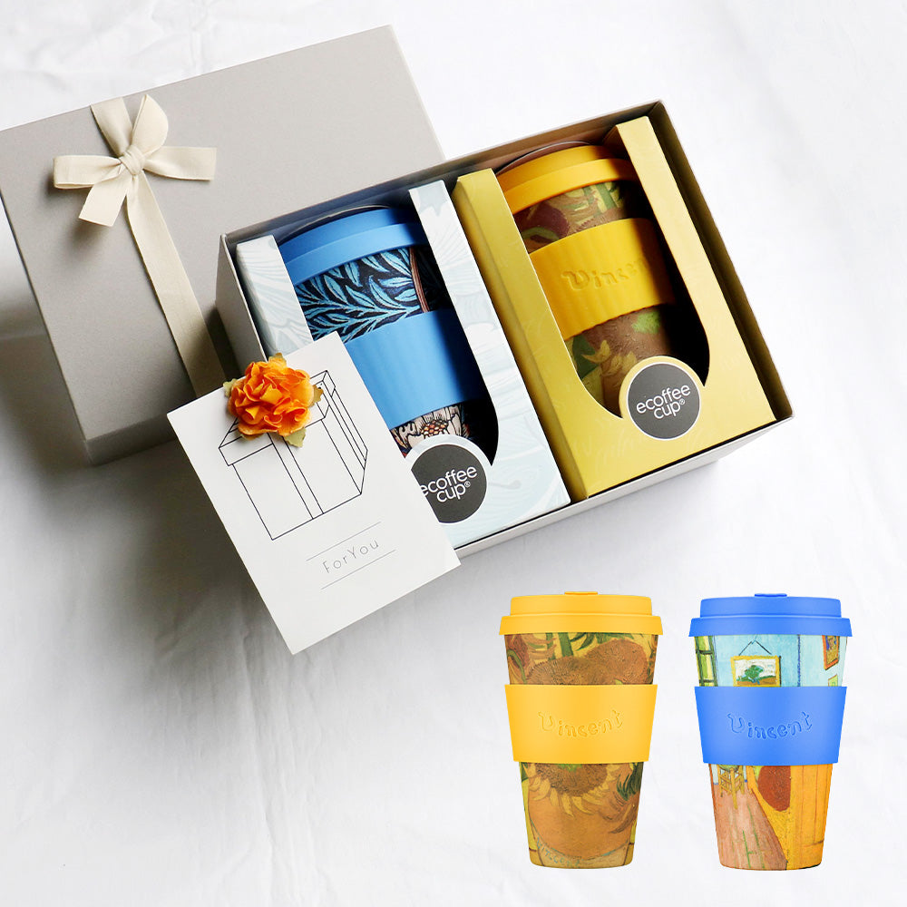ペアタンブラー 組み合わせ自由 Van Gogh William Morris 400ml / Premium Gift Set