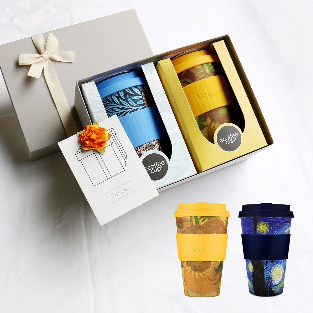 ペアタンブラー 組み合わせ自由 Van Gogh William Morris 400ml / Premium Gift Set