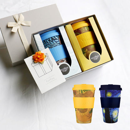 ペアタンブラー 組み合わせ自由 Van Gogh William Morris 400ml / Premium Gift Set