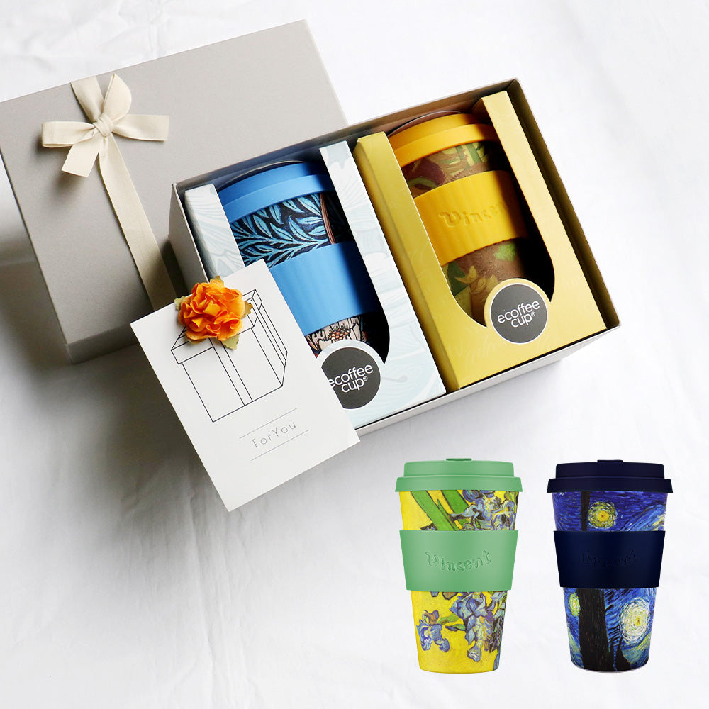 ペアタンブラー 組み合わせ自由 Van Gogh William Morris 400ml / Premium Gift Set