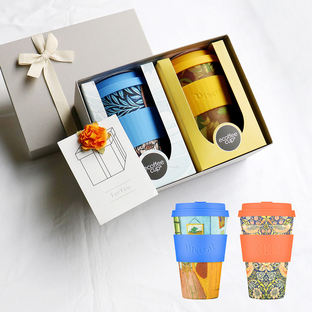 ペアタンブラー 組み合わせ自由 Van Gogh William Morris 400ml / Premium Gift Set