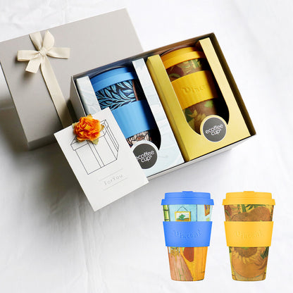 ペアタンブラー 組み合わせ自由 Van Gogh William Morris 400ml / Premium Gift Set