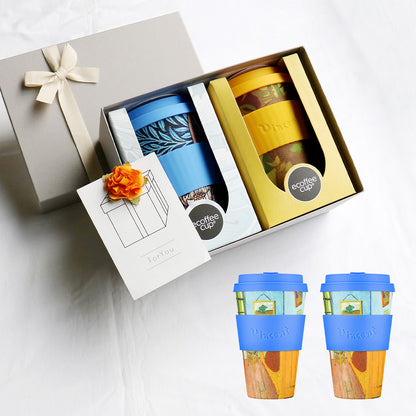 ペアタンブラー 組み合わせ自由 Van Gogh William Morris 400ml / Premium Gift Set