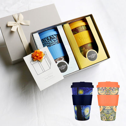ペアタンブラー 組み合わせ自由 Van Gogh William Morris 400ml / Premium Gift Set