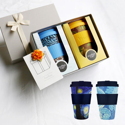 ペアタンブラー 組み合わせ自由 Van Gogh William Morris 400ml / Premium Gift Set