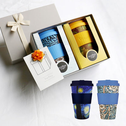 ペアタンブラー 組み合わせ自由 Van Gogh William Morris 400ml / Premium Gift Set