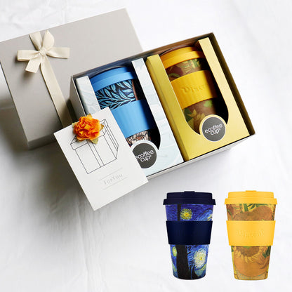 ペアタンブラー 組み合わせ自由 Van Gogh William Morris 400ml / Premium Gift Set