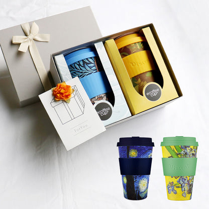 ペアタンブラー 組み合わせ自由 Van Gogh William Morris 400ml / Premium Gift Set