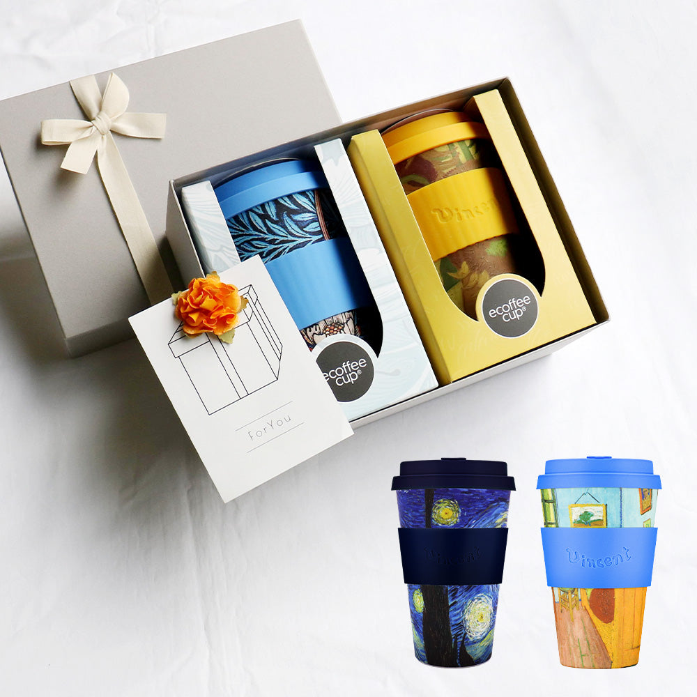 ペアタンブラー 組み合わせ自由 Van Gogh William Morris 400ml / Premium Gift Set