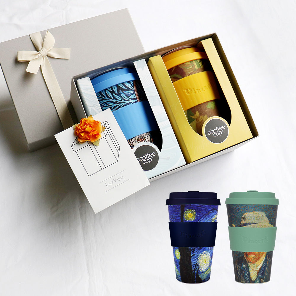 ペアタンブラー 組み合わせ自由 Van Gogh William Morris 400ml / Premium Gift Set