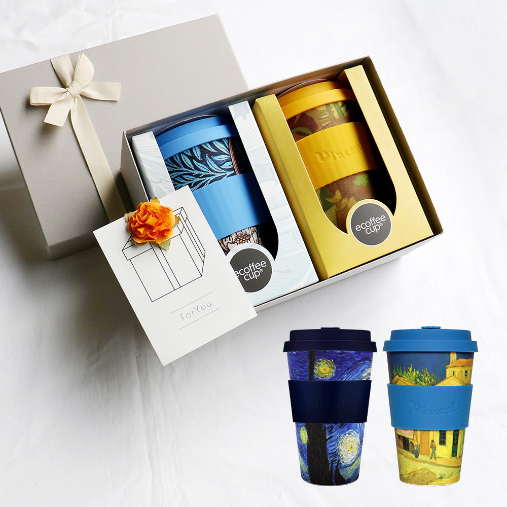 ペアタンブラー 組み合わせ自由 Van Gogh William Morris 400ml / Premium Gift Set