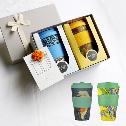 ペアタンブラー 組み合わせ自由 Van Gogh William Morris 400ml / Premium Gift Set