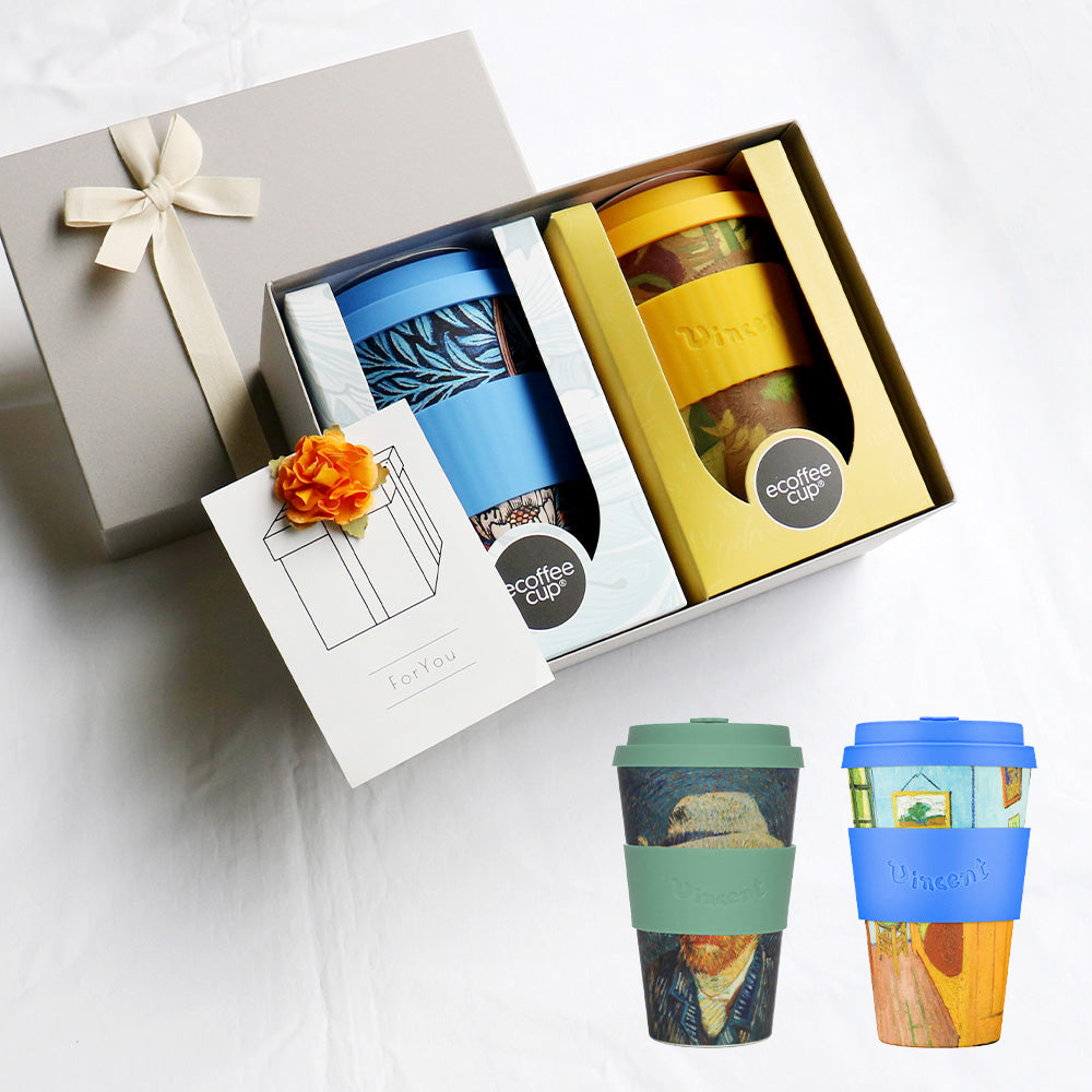 ペアタンブラー 組み合わせ自由 Van Gogh William Morris 400ml / Premium Gift Set