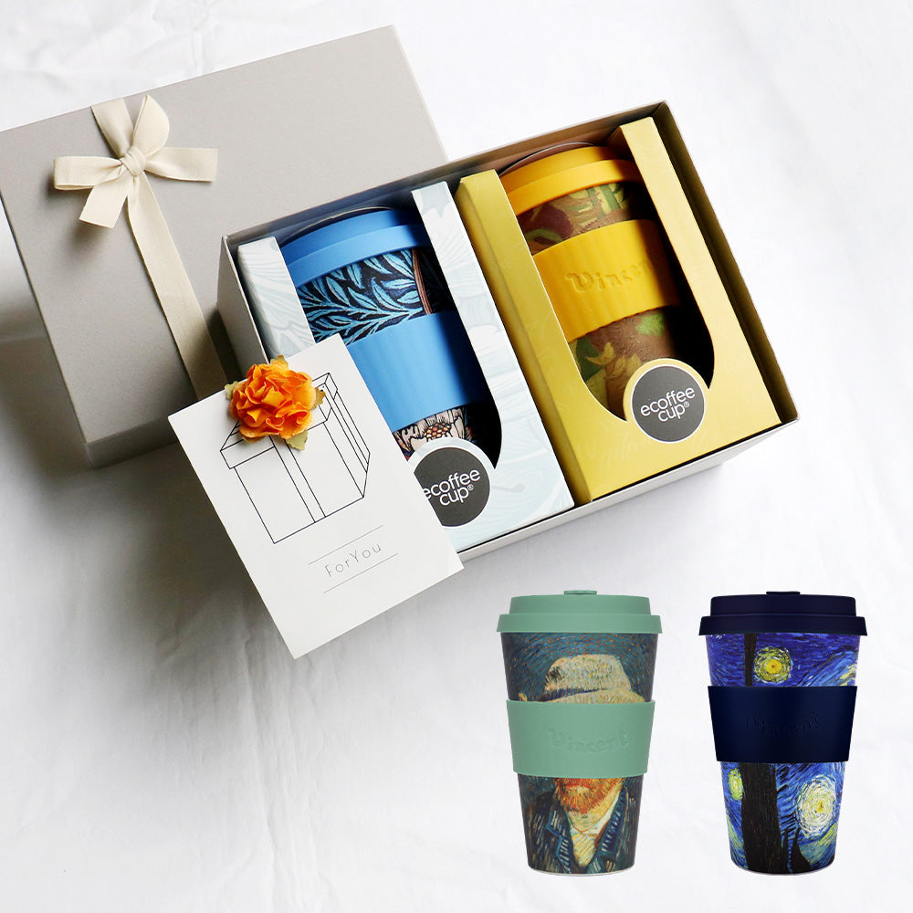 ペアタンブラー 組み合わせ自由 Van Gogh William Morris 400ml / Premium Gift Set