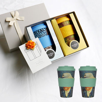 ペアタンブラー 組み合わせ自由 Van Gogh William Morris 400ml / Premium Gift Set