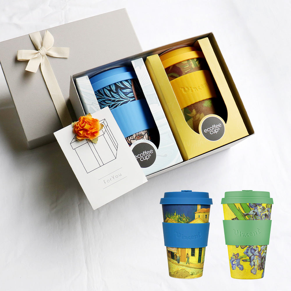 ペアタンブラー 組み合わせ自由 Van Gogh William Morris 400ml / Premium Gift Set