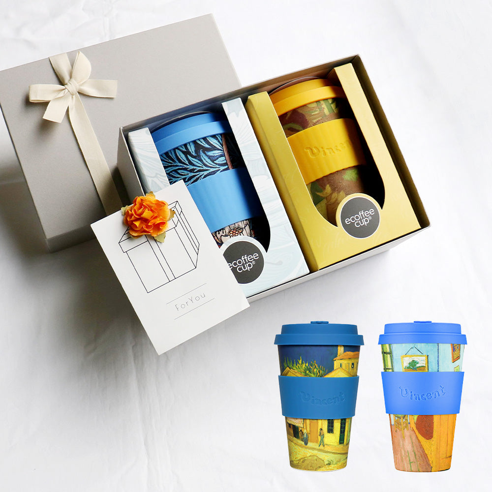 ペアタンブラー 組み合わせ自由 Van Gogh William Morris 400ml / Premium Gift Set